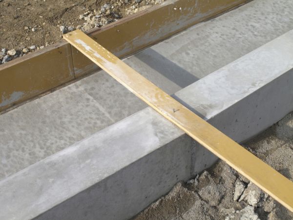 Cement Footing Installation in Indio