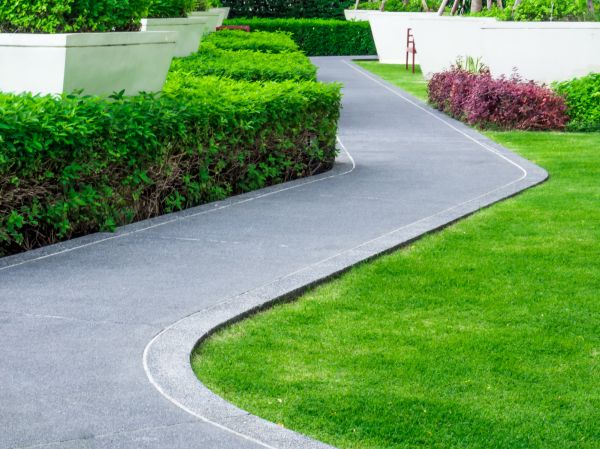 Walkway Curb Installation in Indio