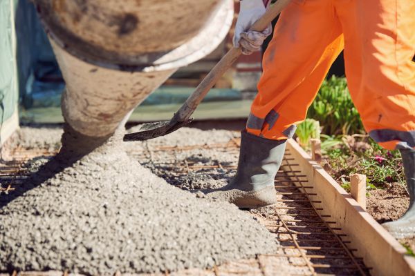 Poured Concrete Installation in Indio