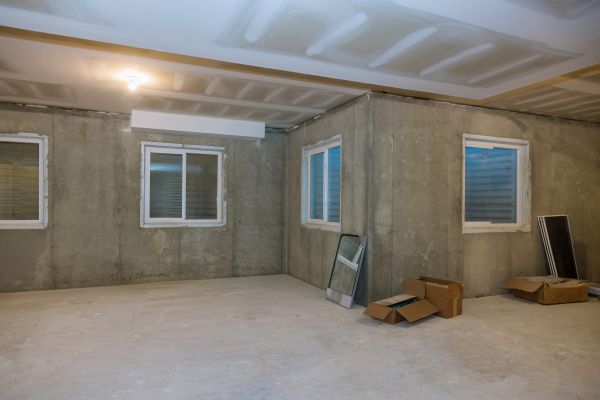 Basement Concrete Installation in Indio