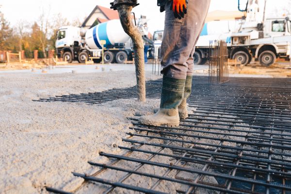 Poured Foundation Installation in Indio