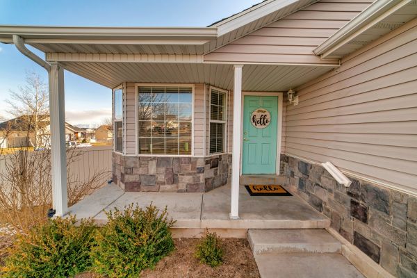Porch Concrete Installation in Indio