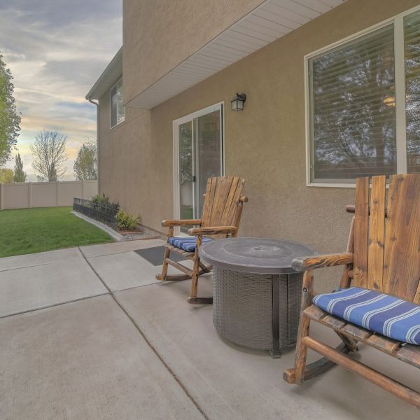 Backyard Slab Construction in Indio