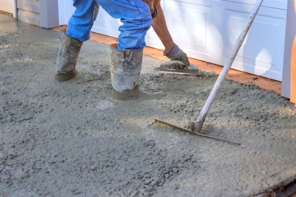 Driveway Slab Construction in Indio