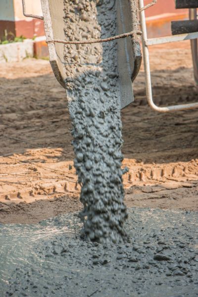 Patio Extension Pouring in Indio