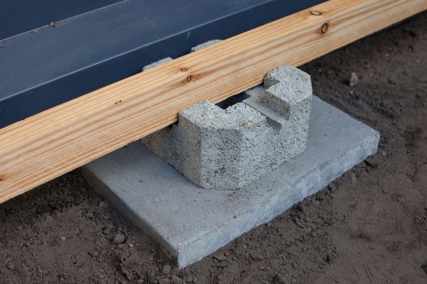 Deck Footing Construction in Indio