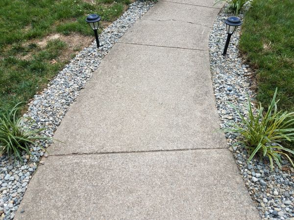 Cement Path Construction in Indio