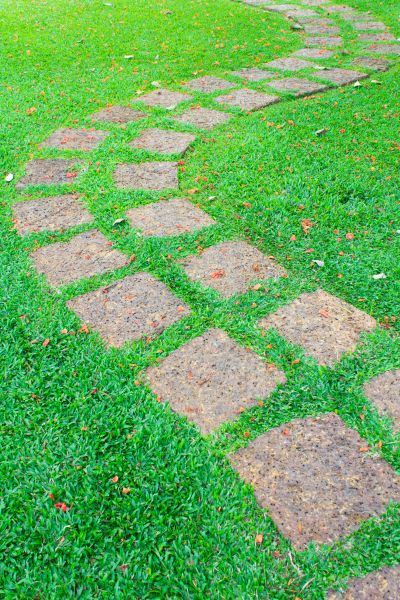 Backyard Pathway Construction in Indio